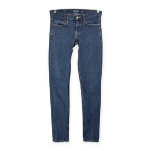 Patagonia Slim Skinny Jeans Women’s 27 Blue Organic Cotton Stretch Denim